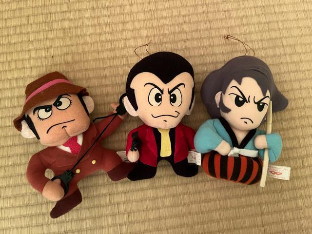 ルパン ぬいぐるみ 3体 セット < おもちゃ  ルパン ぬいぐるみ 3体 セット  < おもちゃの