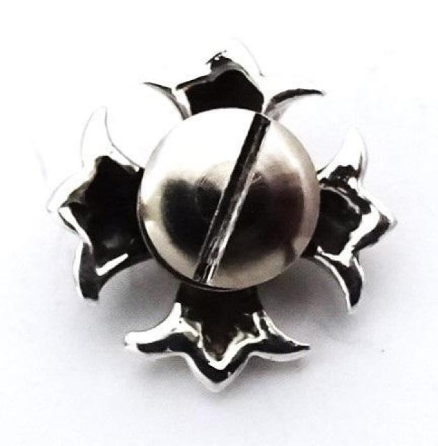 カットアウトクロスボタンコンチョ シルバー925 1個 自作用 カスタムパーツ DIY プラスクロスボタン クロスコンチョ < 男性ファッション カットアウトクロスボタンコンチョ シルバー925 1個 自作用 カスタムパーツ DIY プラスクロスボタン クロスコンチョ < 男性ファッションの