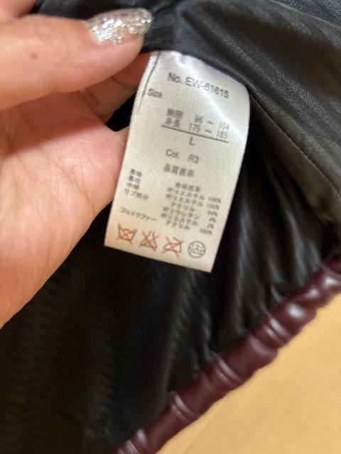 メンズ レザーダウン ブラウン フード取り外し可 L < 男性ファッション  メンズ レザーダウン ブラウン フード取り外し可 L < 男性ファッションの