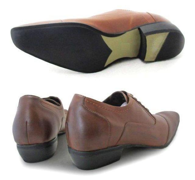 1円~C460新品LASSU&FRISSスパイラルシーム/シークレットシューズ26.5aLBR♂ < 男性ファッション 1円~C460新品LASSU&FRISSスパイラルシーム/シークレットシューズ26.5aLBR♂ < 男性ファッションの