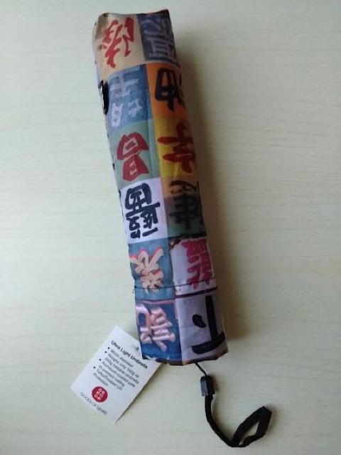 `G.O.D. Misc.Typo Ultra Light Umbrella^Cv~XyʐJp܂ݎPetHUV  t@bV 