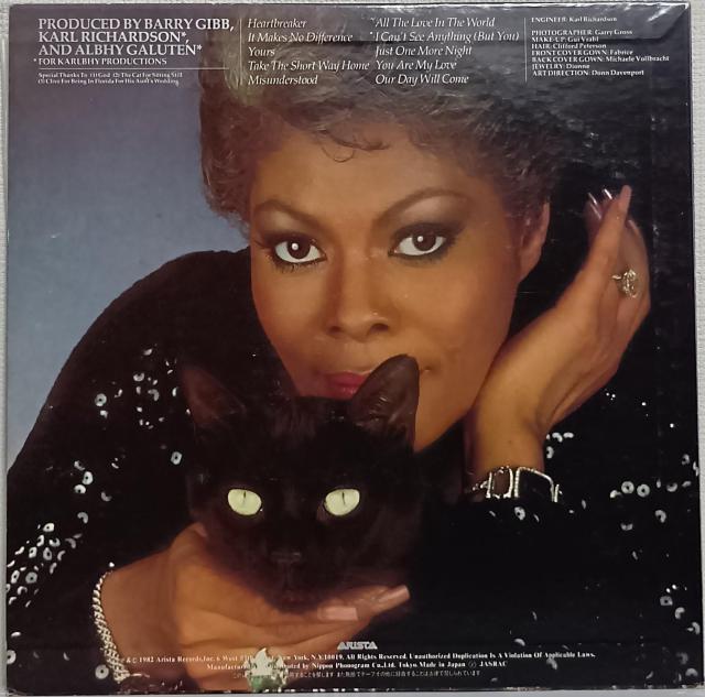 LP ディオンヌ・ワーウィック(Dionne Warwickょ/ハートブレイカー(Heartbreaker)070726 < CD/DVD/ビデオ  LP ディオンヌ・ワーウィック(Dionne Warwickょ/ハートブレイカー(Heartbreaker)070726 < CD/DVD/ビデオの
