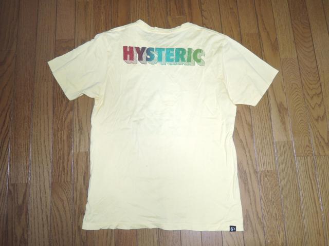 HYSTERIC GLAMOUR ヒステリックグラマー Tシャツ M 黄色 ガール ロゴ LOGO カットソー 半袖Tシャツ < ブランド  HYSTERIC GLAMOUR ヒステリックグラマー Tシャツ M 黄色 ガール ロゴ LOGO カットソー 半袖Tシャツ < ブランドの