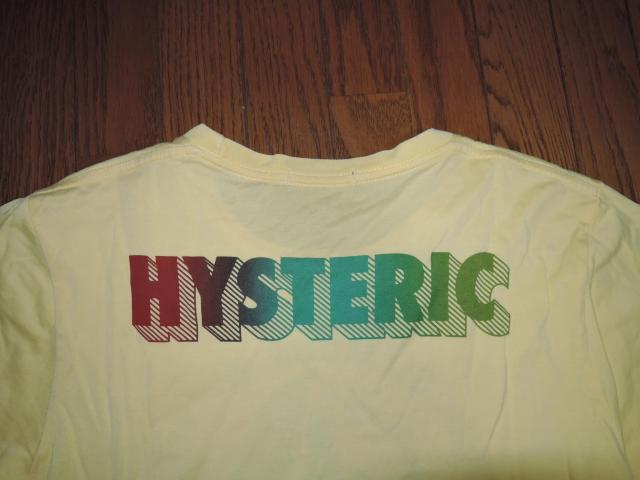 HYSTERIC GLAMOUR ヒステリックグラマー Tシャツ M 黄色 ガール ロゴ LOGO カットソー 半袖Tシャツ < ブランド  HYSTERIC GLAMOUR ヒステリックグラマー Tシャツ M 黄色 ガール ロゴ LOGO カットソー 半袖Tシャツ < ブランドの