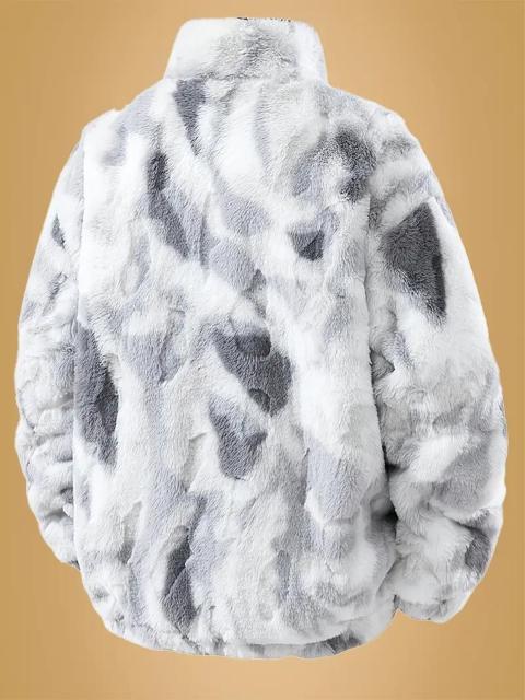 超お買い得3990円★メンズプラッシュジャケット ジップアップコート USAサイズM(日本サイズXL相当)グレーホワイト < 男性ファッション 超お買い得3990円★メンズプラッシュジャケット ジップアップコート USAサイズM(日本サイズXL相当)グレーホワイト < 男性ファッションの