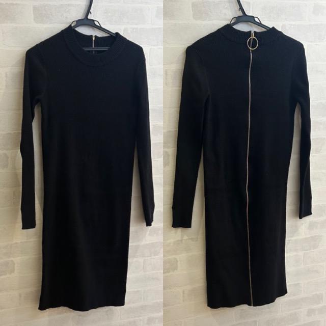 BIRTHDAY BASH★バックジップリブニットワンピース★ < 女性ファッション BIRTHDAY BASH★バックジップリブニットワンピース★ < 女性ファッションの