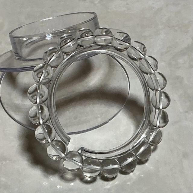 ブラジル水晶ブレスレット 約9mm玉 (±0.5) 内径約17cm (±0.5) パワーストーン 天然石 ブレスレット【送料無料】 < 女性アクセサリー/時計 ブラジル水晶ブレスレット 約9mm玉 (±0.5) 内径約17cm (±0.5) パワーストーン 天然石 ブレスレット【送料無料】 < 女性アクセサリー/時計の