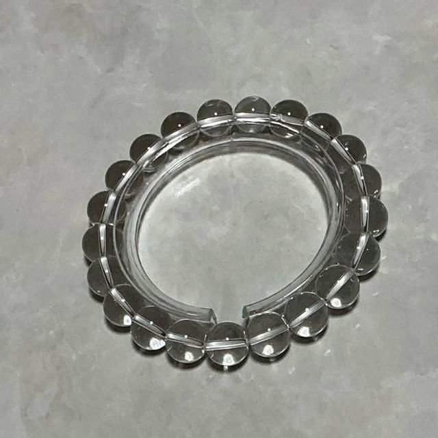 ブラジル水晶ブレスレット 約9mm玉 (±0.5) 内径約17cm (±0.5) パワーストーン 天然石 ブレスレット【送料無料】 < 女性アクセサリー/時計 ブラジル水晶ブレスレット 約9mm玉 (±0.5) 内径約17cm (±0.5) パワーストーン 天然石 ブレスレット【送料無料】 < 女性アクセサリー/時計の