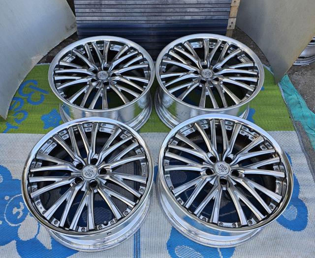 WORK BALMUNG BG1�A���~�z�C�[��20�C���`8.5J+30  9.5J+35 pcd114.3 5���z�C�[���̂� �� ������/�o�C�N