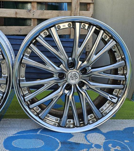 WORK BALMUNG BG1�A���~�z�C�[��20�C���`8.5J+30  9.5J+35 pcd114.3 5���z�C�[���̂� �� ������/�o�C�N