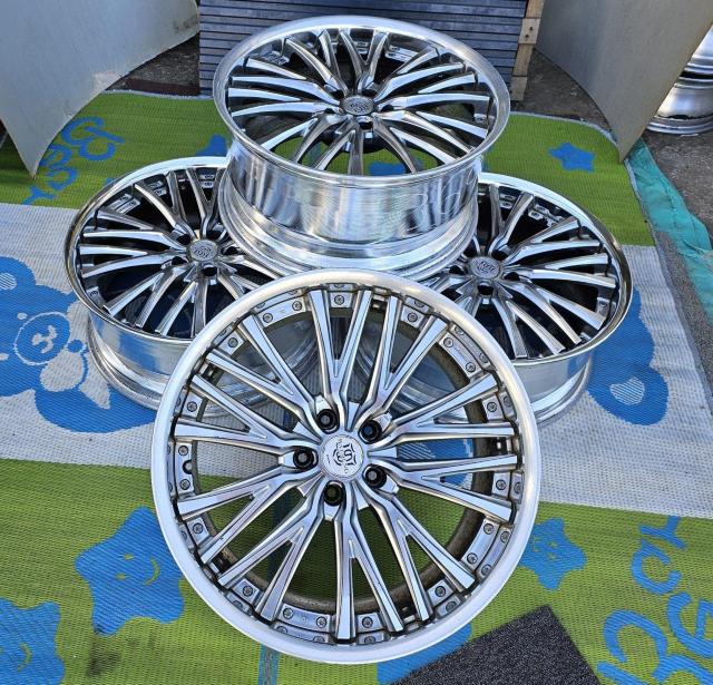 WORK BALMUNG BG1�A���~�z�C�[��20�C���`8.5J+30  9.5J+35 pcd114.3 5���z�C�[���̂� �� ������/�o�C�N