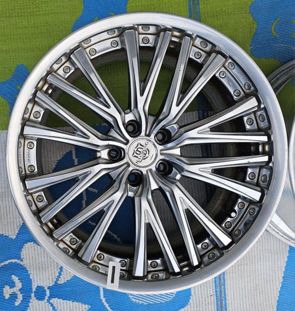 WORK BALMUNG BG1�A���~�z�C�[��20�C���`8.5J+30  9.5J+35 pcd114.3 5���z�C�[���̂� �� ������/�o�C�N