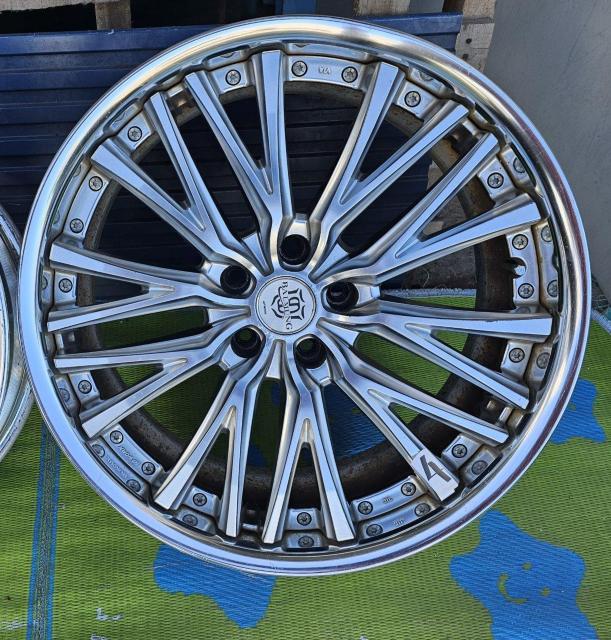 WORK BALMUNG BG1�A���~�z�C�[��20�C���`8.5J+30  9.5J+35 pcd114.3 5���z�C�[���̂� �� ������/�o�C�N