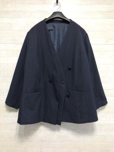 新品☆8L♪紺ダブルジャケット・ワイドパンツスーツ3点♪28,487円を☆R200 < 女性ファッション 新品☆8L♪紺ダブルジャケット・ワイドパンツスーツ3点♪28,487円を☆R200 < 女性ファッションの