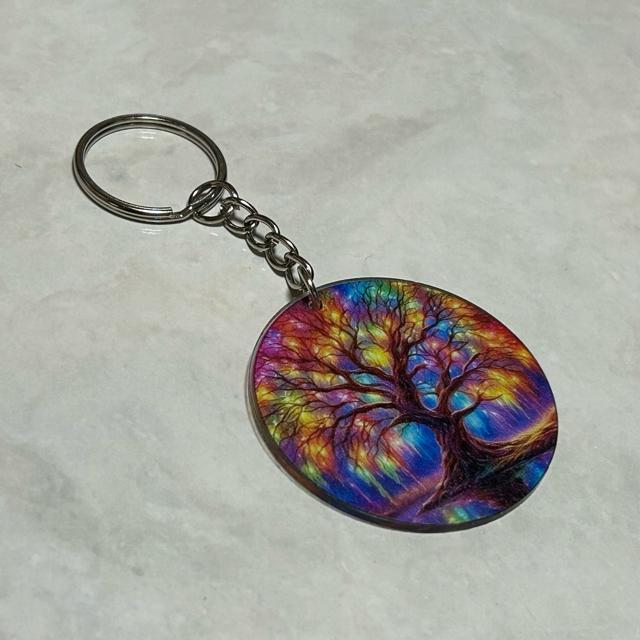 アクリルキーホルダー 大きな木のパワーあふれるデザインA < 女性ファッション アクリルキーホルダー 大きな木のパワーあふれるデザインA < 女性ファッションの