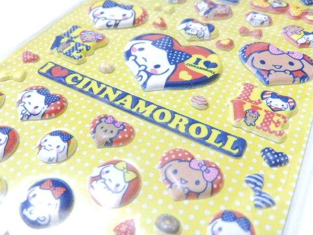 【シナモロール】可愛い♪手紙.ノート.プリクラ.写真等に ぷっくりシール < アニメ/コミック/キャラクター  【シナモロール】可愛い♪手紙.ノート.プリクラ.写真等に ぷっくりシール < アニメ/コミック/キャラクターの