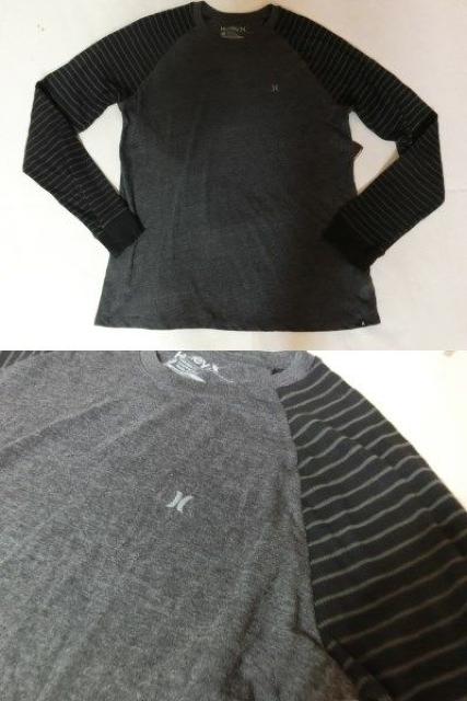 USA購入【Hurley】Premium Fit 両腕サーマル素材ロングT US L < ブランド  USA購入【Hurley】Premium Fit 両腕サーマル素材ロングT US L < ブランドの