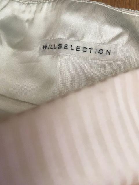 定価12,960円●WILLSELECTIONウィルセレクション●ストライプリボンフレアスカート●ピンク < ブランド 定価12,960円●WILLSELECTIONウィルセレクション●ストライプリボンフレアスカート●ピンク < ブランドの
