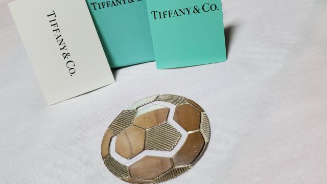 正規 ティファニー T&Co クラシック サッカーボールモチーフSV マネークリップ 財布 札入れ 栞 付属有 ペーパーウォレット < ブランド  正規 ティファニー T&Co クラシック サッカーボールモチーフSV マネークリップ 財布 札入れ 栞 付属有 ペーパーウォレット < ブランドの