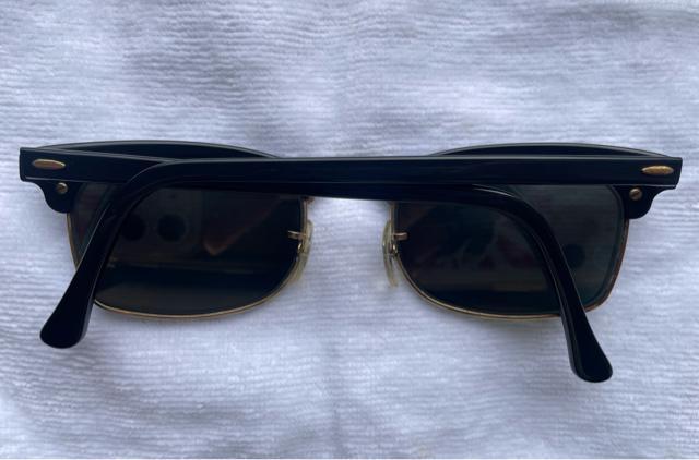 ヴィンテージ  Ray-Ban 0.6度付き サングラス/BLK/ゴールド U.S.A製 ボシュロム社製 クラブマスタースクエア < 男性アクセサリー/時計  ヴィンテージ  Ray-Ban 0.6度付き サングラス/BLK/ゴールド U.S.A製 ボシュロム社製 クラブマスタースクエア < 男性アクセサリー/時計の