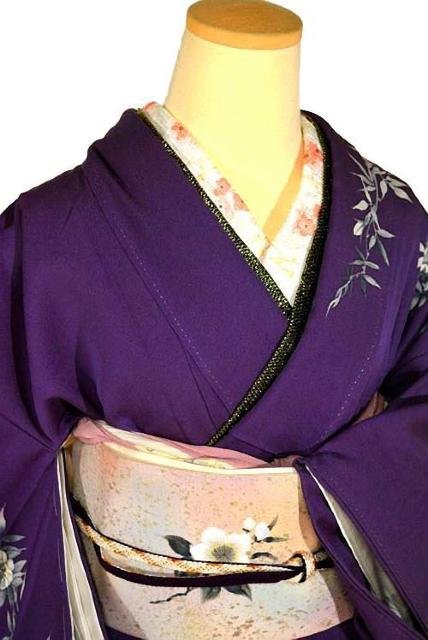 【最高級】新品同様 暗紅色 手描き 英枝染入 薔薇 訪問着 身丈162cm 裄丈62cm T3321 < 女性ファッション  【最高級】新品同様 暗紅色 手描き 英枝染入 薔薇 訪問着 身丈162cm 裄丈62cm T3321 < 女性ファッションの