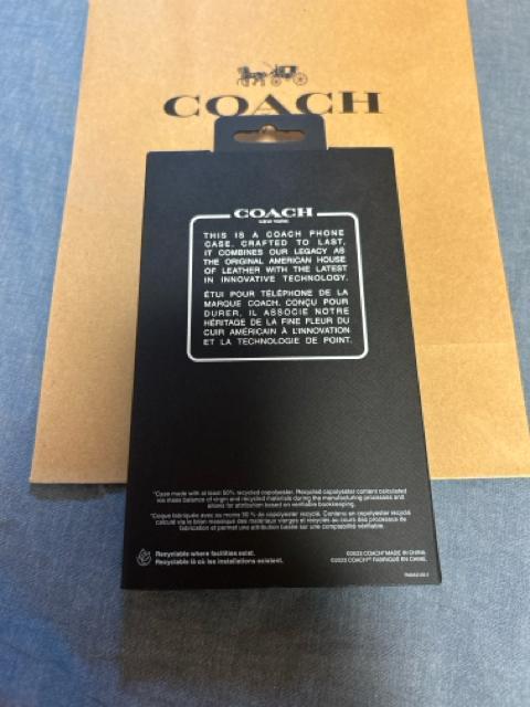 【新品】COACH★iPhone15 ケース コーチ < ブランド  【新品】COACH★iPhone15 ケース コーチ < ブランドの