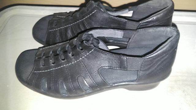 eccoエコー レースアップレザーサンダル 23cm ecco LIGHT < 女性ファッション eccoエコー レースアップレザーサンダル 23cm ecco LIGHT < 女性ファッションの