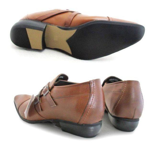 1円~C461新品LASSU&FRISSスパイラルシーム/シークレットシューズ26aLBR♂ < 男性ファッション 1円~C461新品LASSU&FRISSスパイラルシーム/シークレットシューズ26aLBR♂ < 男性ファッションの