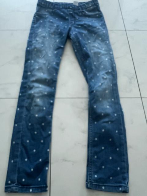 H&Mドット柄デニムパンツ★120cm < ブランド H&Mドット柄デニムパンツ★120cm < ブランドの