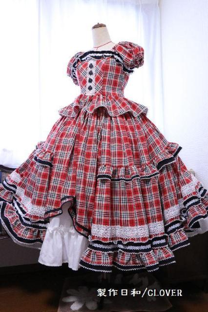 赤チェックセットアップ L〜2Lサイズ < 女性ファッション  赤チェックセットアップ L〜2Lサイズ  < 女性ファッションの