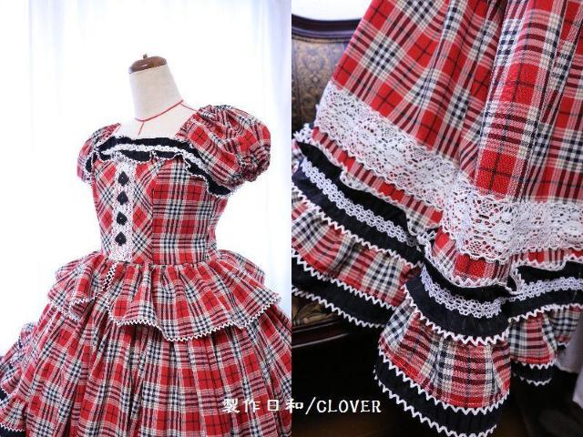 赤チェックセットアップ L〜2Lサイズ < 女性ファッション  赤チェックセットアップ L〜2Lサイズ < 女性ファッションの