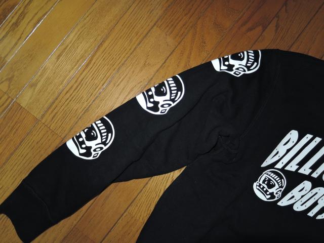 BILLIONAIRE BOYS CLUB ビリオネアボーイズクラブ スウェット S黒 ヘルメットボーイ ロゴLOGO SWEAT < ブランド BILLIONAIRE BOYS CLUB ビリオネアボーイズクラブ スウェット S黒 ヘルメットボーイ ロゴLOGO SWEAT < ブランドの