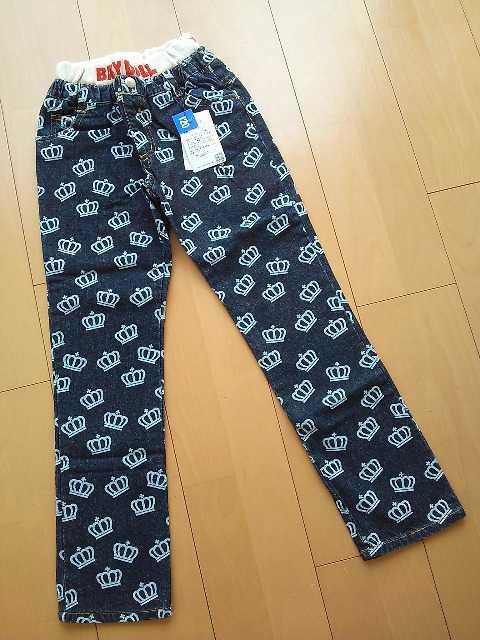 新品王冠総柄デニム120ベビードールBABYDOOLベビド < ブランド 新品王冠総柄デニム120ベビードールBABYDOOLベビド < ブランドの