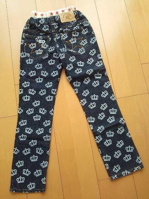 新品王冠総柄デニム120ベビードールBABYDOOLベビド < ブランド 新品王冠総柄デニム120ベビードールBABYDOOLベビド < ブランドの