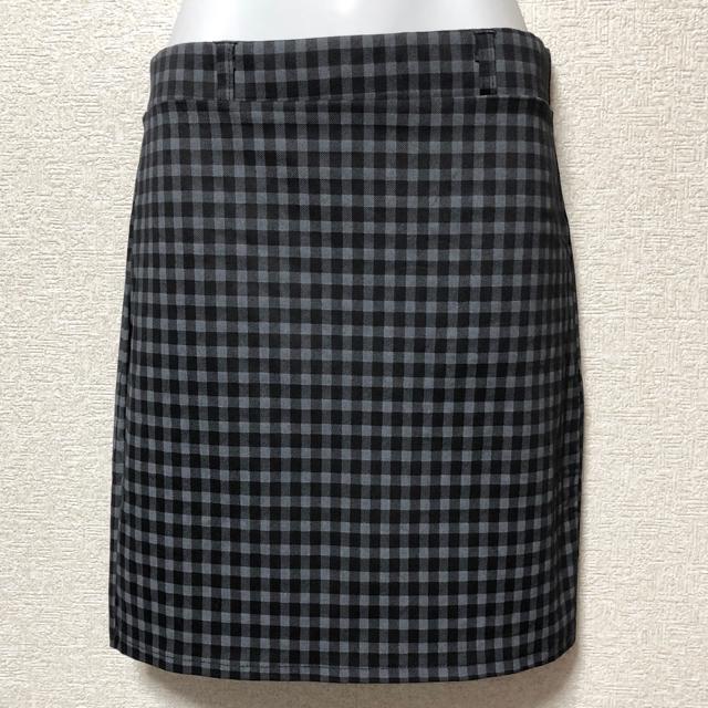 【新品】チェック柄タイトミニスカート < 女性ファッション  【新品】チェック柄タイトミニスカート < 女性ファッションの