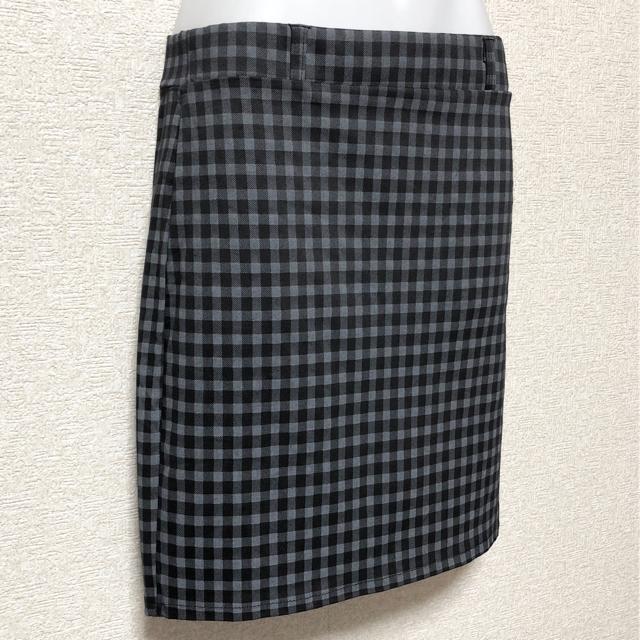 【新品】チェック柄タイトミニスカート < 女性ファッション  【新品】チェック柄タイトミニスカート < 女性ファッションの
