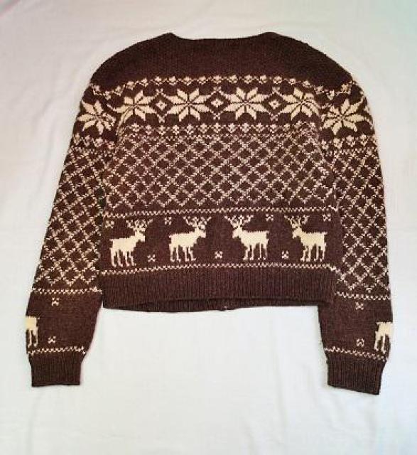 ��SQUAW LALLEY�^��100%�@�m���f�B�b�N���@�f�U�C���J�[�f�B�K���^�T�C�YM �� �����t�@�b�V������ 