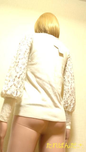 新品タグ付☆FREES PHRASE☆綺麗なレース袖のニットT209☆3点で即落 < 女性ファッション  新品タグ付☆FREES PHRASE☆綺麗なレース袖のニットT209☆3点で即落 < 女性ファッションの