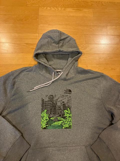 THE NORTH FACE パーカー プルオーバー 超超大きいsize 3XL CHICAGO ノースフェイス < ブランド  THE NORTH FACE パーカー プルオーバー 超超大きいsize 3XL CHICAGO ノースフェイス < ブランドの