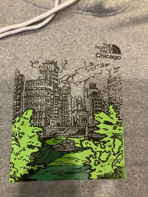 THE NORTH FACE パーカー プルオーバー 超超大きいsize 3XL CHICAGO ノースフェイス < ブランド  THE NORTH FACE パーカー プルオーバー 超超大きいsize 3XL CHICAGO ノースフェイス < ブランドの