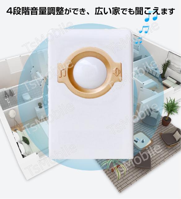 光と音で呼び出し無線チャイム ワイヤレスチャイム ドアベル < ホビー 光と音で呼び出し無線チャイム ワイヤレスチャイム ドアベル < ホビーの