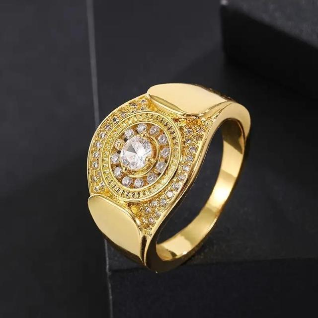 残1点★爆ヤス価格890円★キュービックジルコニア付き高級メンズウォッチ形リング USAサイズ10号(日本サイズ21号)ゴールデン < 男性アクセサリー/時計 残1点★爆ヤス価格890円★キュービックジルコニア付き高級メンズウォッチ形リング USAサイズ10号(日本サイズ21号)ゴールデン < 男性アクセサリー/時計の