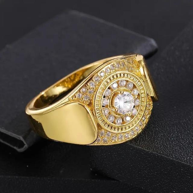 残1点★爆ヤス価格890円★キュービックジルコニア付き高級メンズウォッチ形リング USAサイズ10号(日本サイズ21号)ゴールデン < 男性アクセサリー/時計 残1点★爆ヤス価格890円★キュービックジルコニア付き高級メンズウォッチ形リング USAサイズ10号(日本サイズ21号)ゴールデン < 男性アクセサリー/時計の