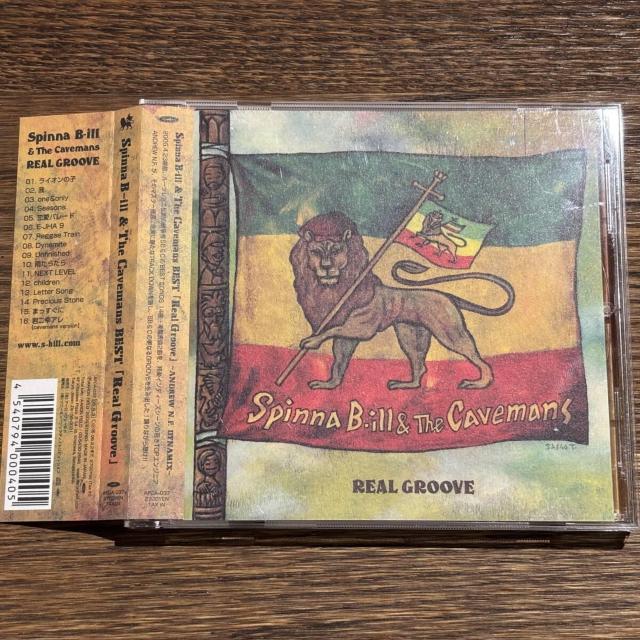 ySpinna B-ill & The CavemanszREAL GROOVE   CD/DVD/rfI 