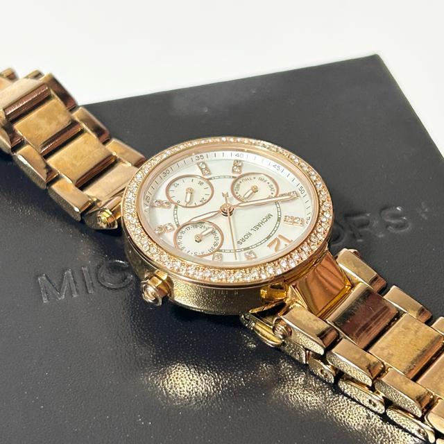 MICHAEL KORS �}�C�P���R�[�X MK-5616 QZ �N�H�[�c ���C���X�g�[�� �x�[�� �S�[���h ���f�B�[�X �r���v �� �u�����h�� 