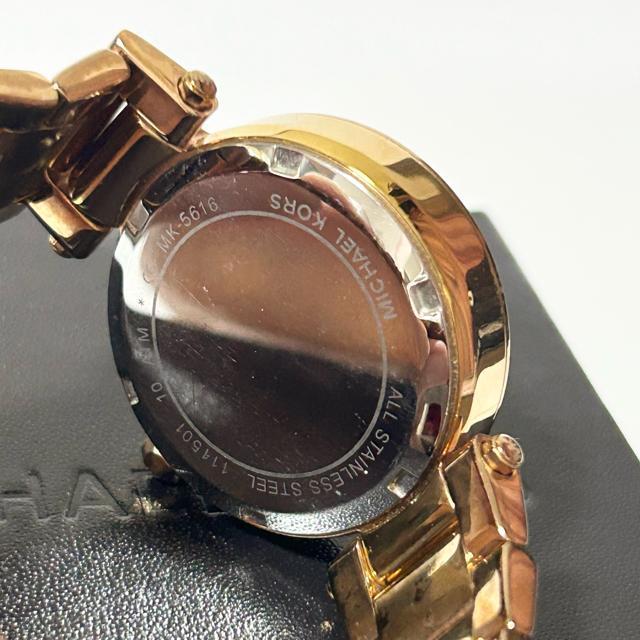 MICHAEL KORS �}�C�P���R�[�X MK-5616 QZ �N�H�[�c ���C���X�g�[�� �x�[�� �S�[���h ���f�B�[�X �r���v �� �u�����h�� 