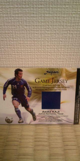 2006 日本代表 加地亮 ジャージカード < トレーディングカード  2006 日本代表 加地亮 ジャージカード  < トレーディングカードの