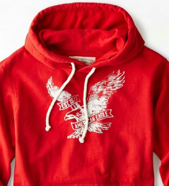 【American Eagle】アメリカンイーグル シグネチャーポップオーバーフーディー XXXL/バーシティレッド < ブランド 【American Eagle】アメリカンイーグル シグネチャーポップオーバーフーディー XXXL/バーシティレッド < ブランドの