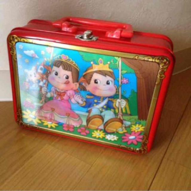 ペコちゃん ランチボックス 缶バッグ < アニメ/コミック/キャラクター  ペコちゃん ランチボックス 缶バッグ  < アニメ/コミック/キャラクターの