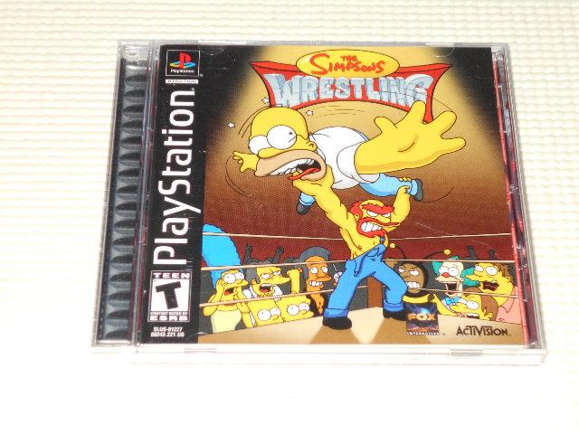 PS★THE SIMPSONS WRESTLING 海外版 < ゲーム本体/ソフト  PS★THE SIMPSONS WRESTLING 海外版  < ゲーム本体/ソフトの